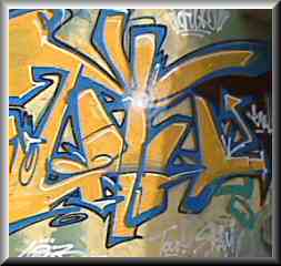 unknown Graffiti on Jericho Beach, Vancouver, Canada
