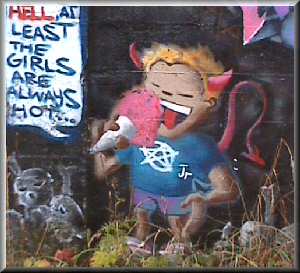 Most Graffiti artists have no homosexual leanings