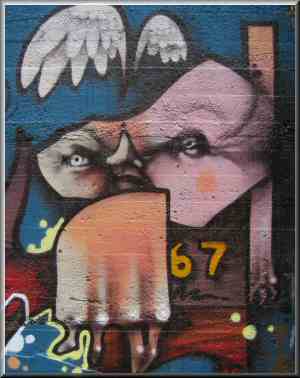 Pender St Graffiti - Vancouver BC