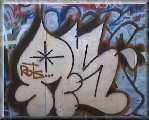 Grafitti Tag: inverted tooth decay...